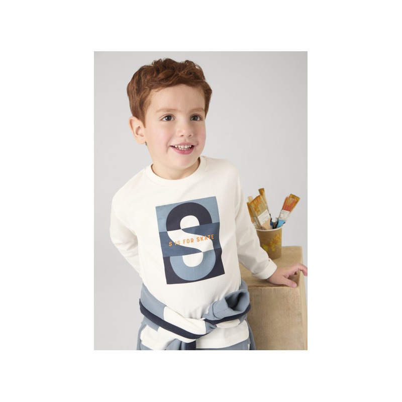 Camiseta m/l print niño mayoral