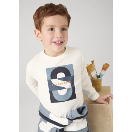 Camiseta m/l print niño mayoral