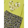 Conjunto leggings estampado corazones niña mayoral