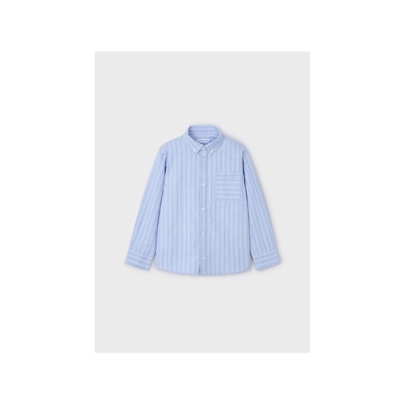 Camisa m/l oxford rayas niño mayoral