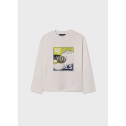 Camiseta texto chico mayoral