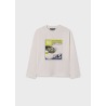 Camiseta texto chico mayoral
