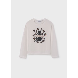 Camiseta m/l serigrafia...