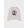Camiseta m/l serigrafia chica mayoral