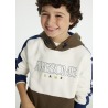 Sudadera contrastes chico mayoral