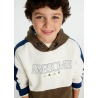 Sudadera contrastes chico mayoral