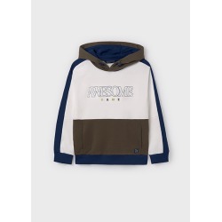 Sudadera contrastes chico mayoral