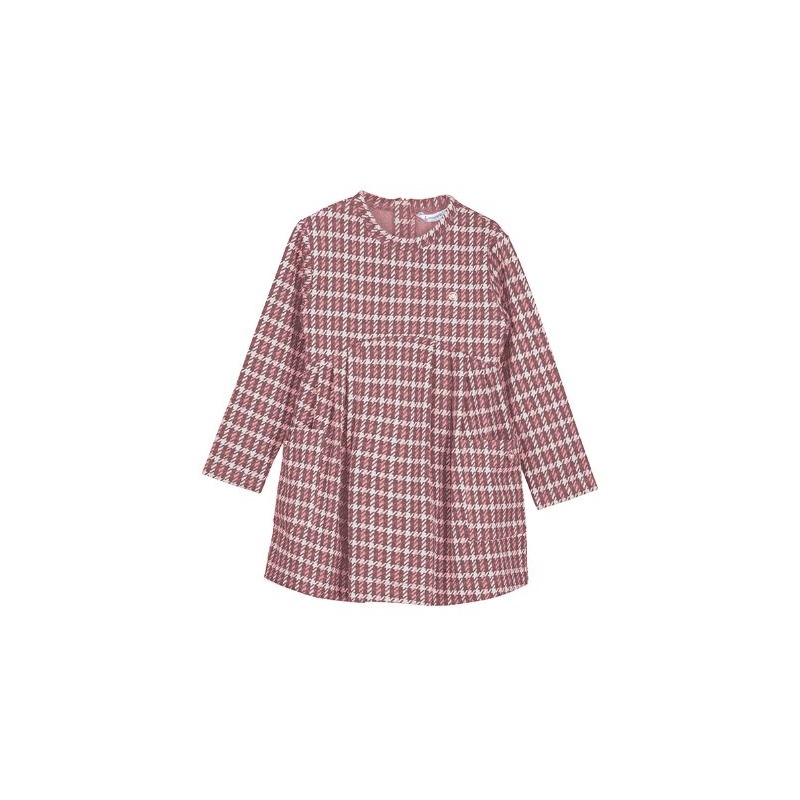 Vestido jacquard punto niña mayoral