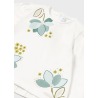 Camiseta manga abullonada bebé niña mayoral