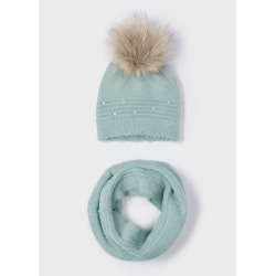 Conjunto gorro bufanda pelo...