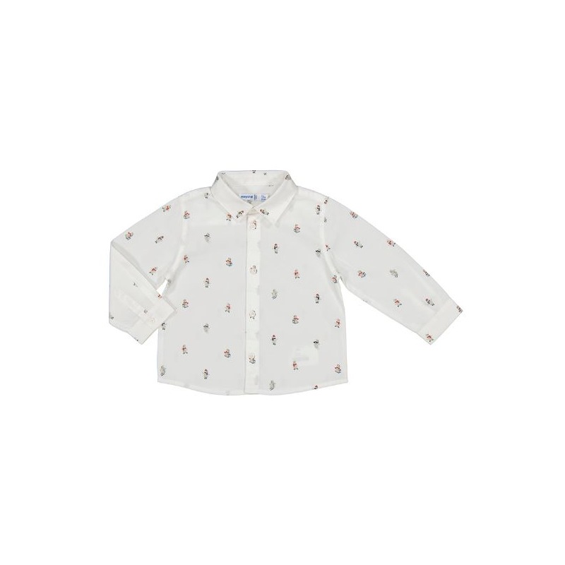 Camisa m/l estampada bebe niño mayoral