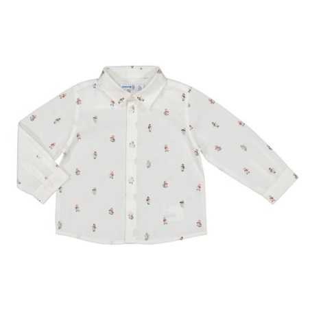 Camisa m/l estampada bebe niño mayoral