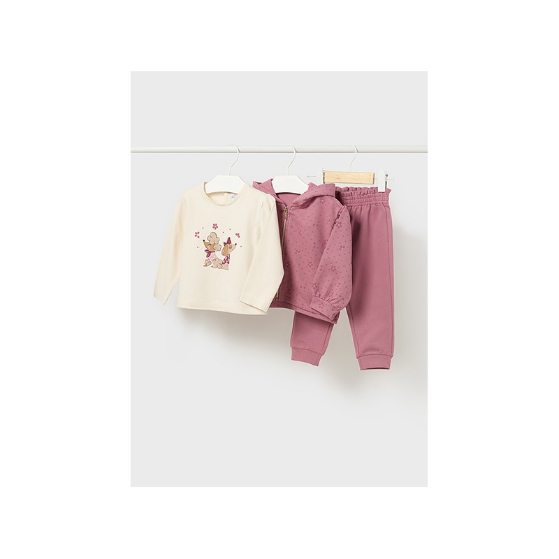 Chandal 3 piezas bebe niña mayoral