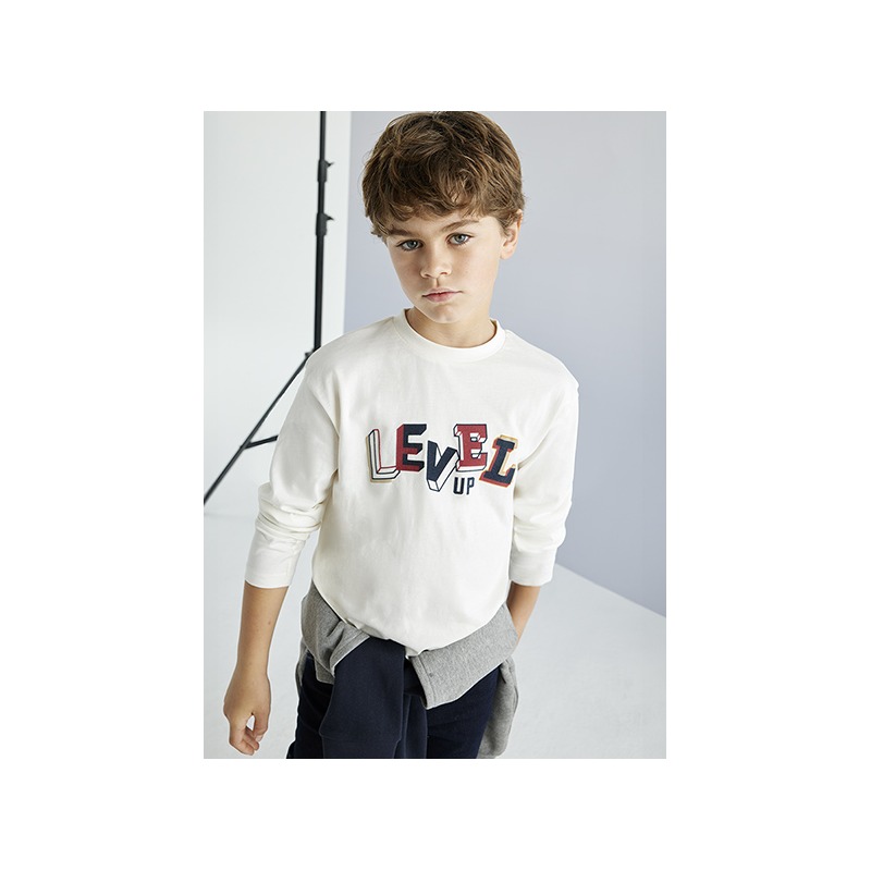 Camiseta m/l level up chico mayoral