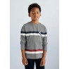 Camiseta m/l bandas print chico mayoral