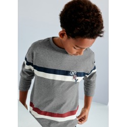 Camiseta m/l bandas print chico mayoral
