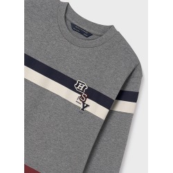Camiseta m/l bandas print chico mayoral