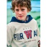 Sudadera embossed con capucha chico mayoral