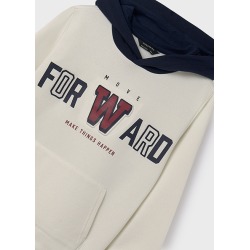 Sudadera embossed con capucha chico mayoral