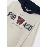 Sudadera embossed con capucha chico mayoral