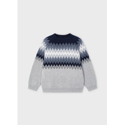 Jersey jacquard cenefas niño mayoral