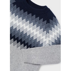 Jersey jacquard cenefas niño mayoral