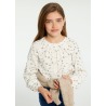 Blusa estampada estrellas chica mayoral