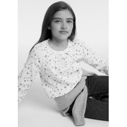 Blusa estampada estrellas chica mayoral