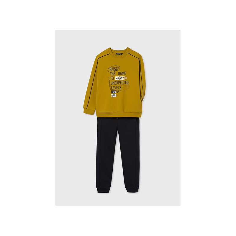 Chandal sudadera print chico mayoral