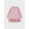 Vestido tricot combinado niña mayoral