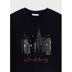 Camiseta m/l ciudad chica mayoral