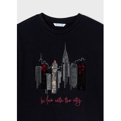 Camiseta m/l ciudad chica mayoral