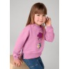 Sudadera mangas abullonadas niña mayoral