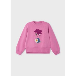 Sudadera mangas abullonadas niña mayoral