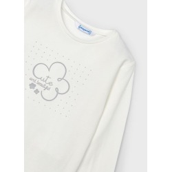 Camiseta m/l basica niña mayoral