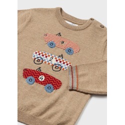 Jersey bordados coches bebe niño mayoral