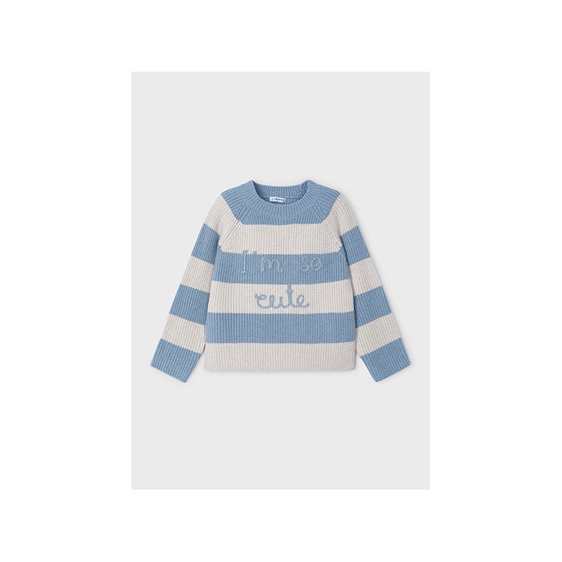 Jersey tricot rayas niña mayoral