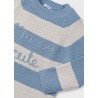 Jersey tricot rayas niña mayoral