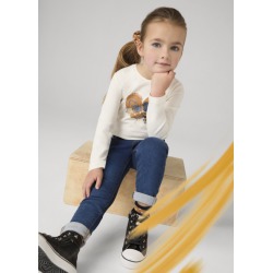 Legging tejano básico niña...