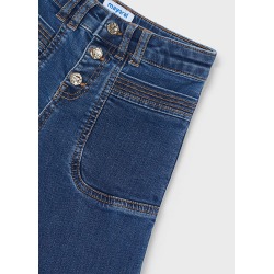 Pantalón vaquero acampanado niña mayoral