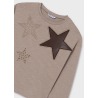 Camiseta m/l estrella chica mayoral