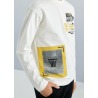 Camiseta m/l serigrafia chico mayoral