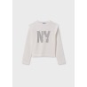 Camiseta letras NY chica mayoral