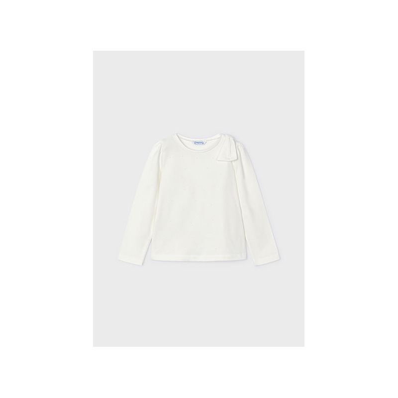 Camiseta m/l lazo niña mayoral