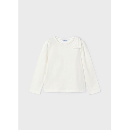 Camiseta m/l lazo niña mayoral