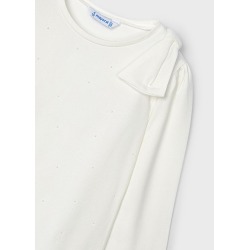 Camiseta m/l lazo niña mayoral