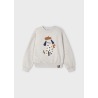 Sudadera bordada niña mayoral