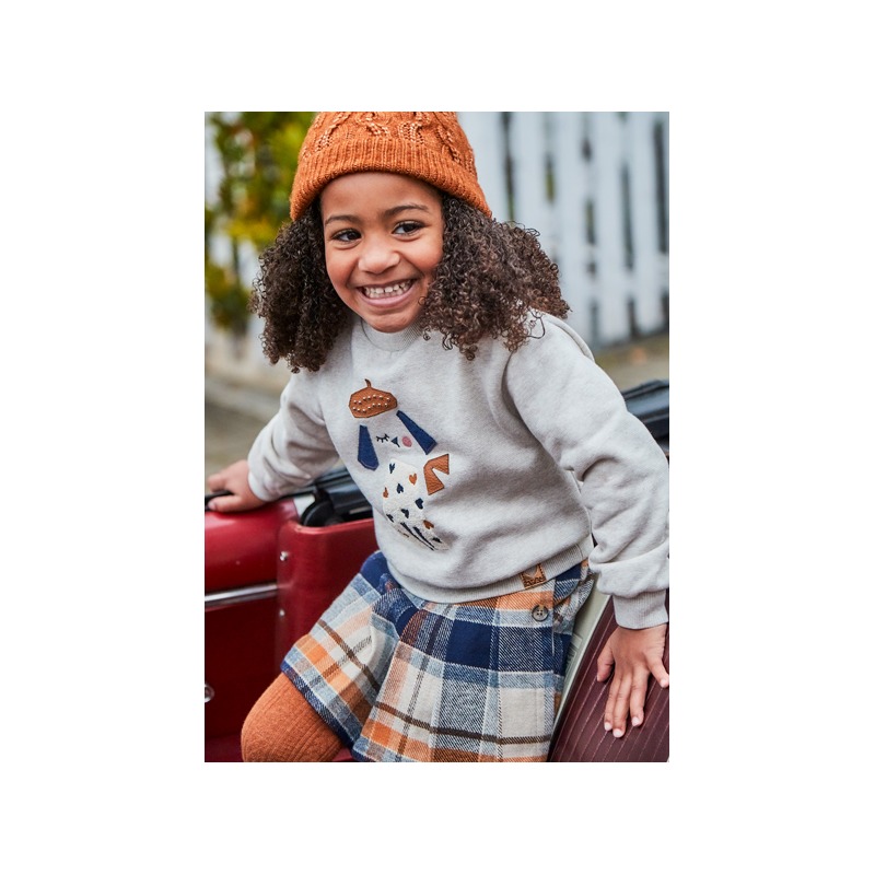 Sudadera bordada niña mayoral