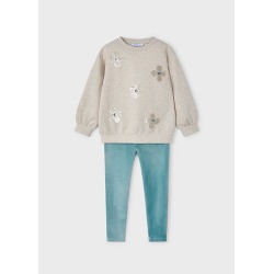 Conjunto legging y sudadera...