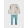 Conjunto legging y sudadera lentejuelas niña mayoral